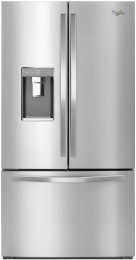 Whirlpool WRF992FIFM 36 32 cu. ft. French Door Refrigerator with Infinity Slide Shelf (Monochrome Stainless Steel)