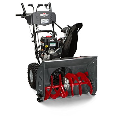 Briggs and Stratton 27 Medium Duty Dual-Stage Snow Thrower with 250cc Engine and Electric Start (1696619)