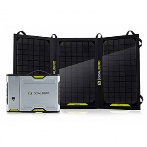Goal Zero Sherpa 100 Solar Recharging Kit with Nomad 20, Inverter (42011)