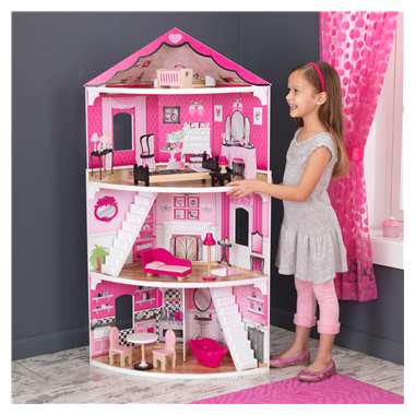 KidKraft Think Pink Corner Dollhouse