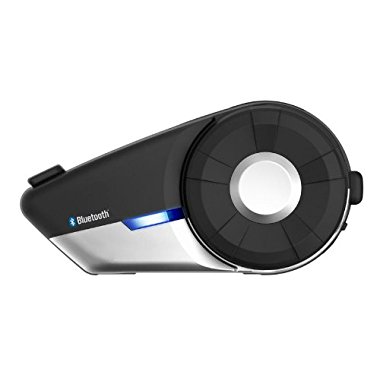 Sena 20S-01 Motorcycle Bluetooth 4.1 Communication System with HD Audio and Advanced Noise Control (Single)