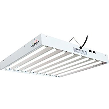 Agrobrite T5, FLT28, 192W 2 Foot, 8-Tube Fixture with Lamps