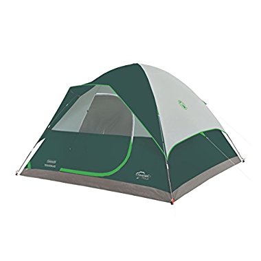 Coleman Maumee 8 Person Traditional Dome Camping Tent with Carry Bag