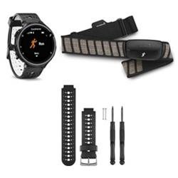 Garmin Forerunner 230 GPS Running Watch + Heart Rate Monitor, Black and White