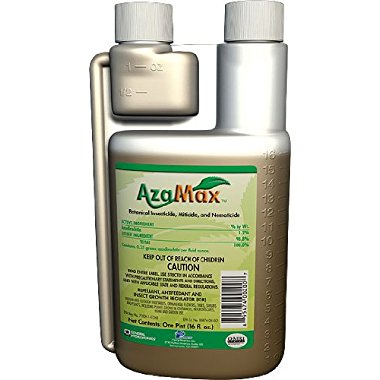 General Hydroponics GH2021 Azamax Antifeedant and Insect Growth Regulator, 1-Quart