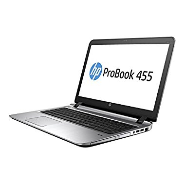 HP Probook 455 G3 Business Laptop with AMD A8-7410 Quad, 15.6, 500GB HD, 4GB RAM, Windows 7 Pro/10 (1B72UT#ABA)