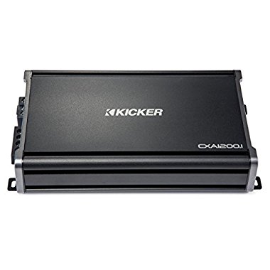 Kicker 43CXA12001 2400W Mono D Car Amplifier