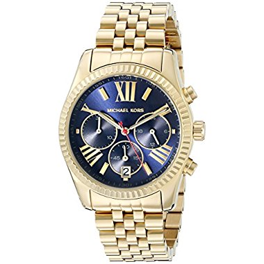 Michael Kors Women's Lexington Gold-Tone Watch MK6206