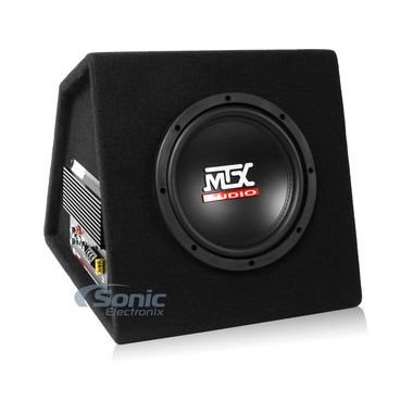 MTX 8 120W RMS Amplified Single Vented Subwoofer Enclosure