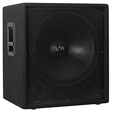 NEW VM Audio VAS18SUB 18" 2000 Watt Passive Sub DJ Speaker Pro Subwoofer