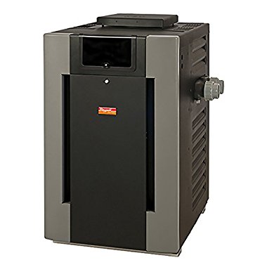 Raypak 009219 Digital 406,000 BTU Pool Heater with Copper Heat Exchanger