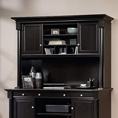 Sauder Furniture Avenue Eight Collection Desk Hutch in Wind Oak / 417700
