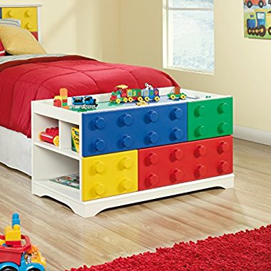 Sauder Primary Street Play Table in Soft White