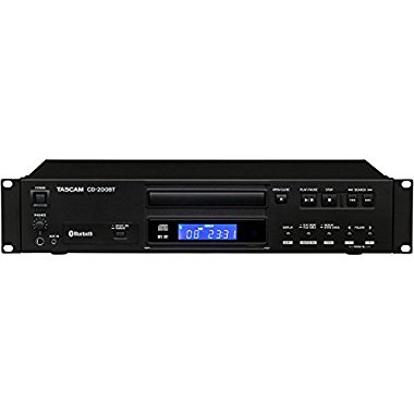 TASCAM CD-200BT Professional CD Player and 8-Way Bluetooth Receiver