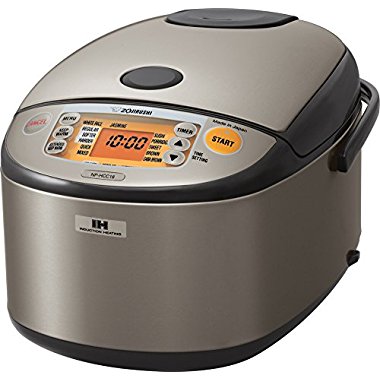 Zojirushi NP-HCC18XH Induction Heating System 1.8L Rice Cooker and Warmer