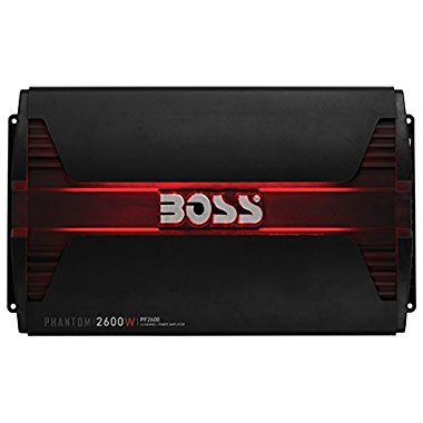 Boss Audio PF2600 2600W 4 Channel Amplifier with LED and Remote