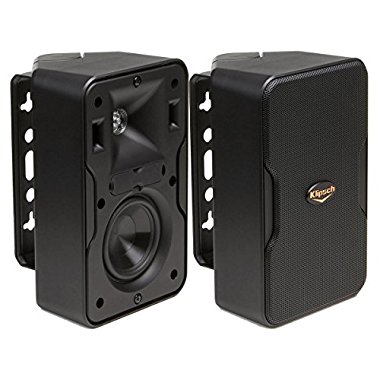 Klipsch CP-4 Compact Performance Series Outdoor Loudspeaker Pair (Black)