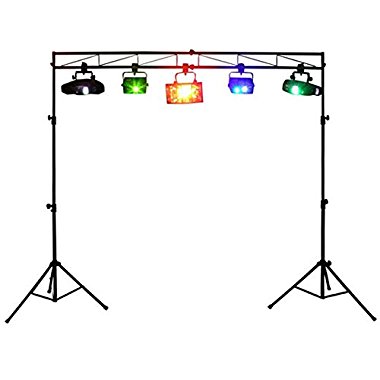 Odyssey LTMTS8 8 Feet Portable Mobile Dj Truss Kit Lighting Stand and Truss Package