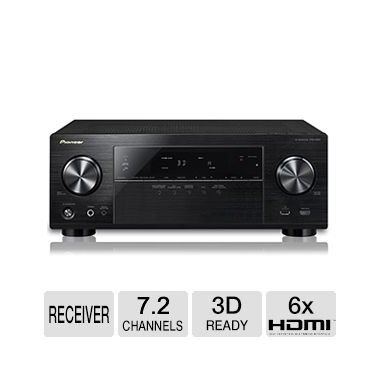 Pioneer VSX-1024-K 7.2-Channel 4K Ultra HD 3D A/V Home Theater Receiver