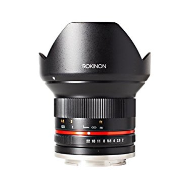 Rokinon 12mm F2.0 Ultra Wide Angle Lens for Canon M Mount