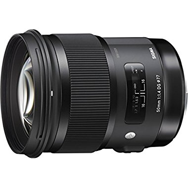 Sigma 50mm f/1.4 DG HSM Lens for Sony A Cameras