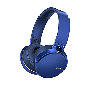 Sony MDRXB950BT/L Extra Bass Bluetooth Headphones, Blue