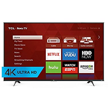 TCL 55UP130 55" 4K Ultra HD Roku Smart LED TV (2016 Model)