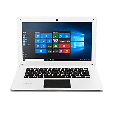 iRULU SpiritBook 1 Large 14.1" Laptop with Windows 10, 32GB HD, Intel Quad Core Processor, Mini HDMI and Bluetooth 4.0