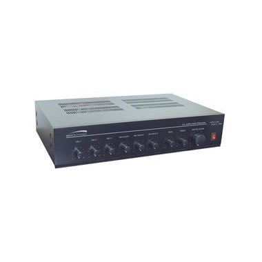 SPECO PMM60A 60W PA Mixer Power Amplifier w/ 6 Inputs