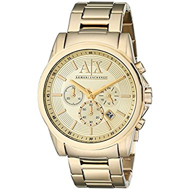 Armani Exchange Men's AX2099  Gold  Watch