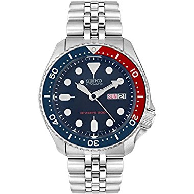 Seiko Men's Automatic SKX009K2 Blue Stainless-Steel Automatic Watch