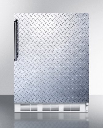 AccuCold BI540DPL 24" UL Listed Undercounter Refrigerator with 5.1 cu. ft. Capacity and  Dual Evaporator System