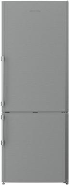 Blomberg BRFB1522SS 28" Bottom Mount Counter Depth Refrigerator with Ice Maker, Stainless Steel