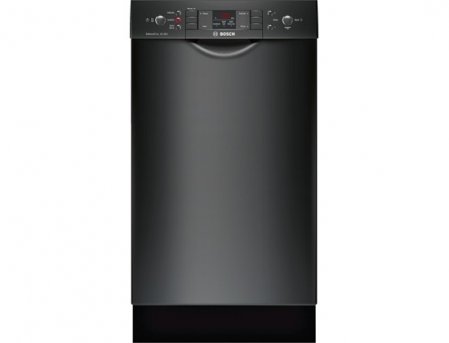 Bosch 18 300 Series Black Built-In Dishwasher