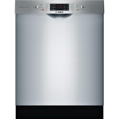 Bosch SGE68U55UC 24" 800 Series Energy Star Rated Dishwasher with 15 Place Settings in Stainless Steel