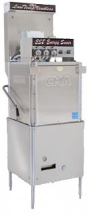 CMA Dishmachines CMA-EST-VL 25 Energy Mizer Energy Star Commercial 3-Door Low Temp. Dishwasher with 30 Racks/Hour Operation Capacity  Ventless  Chemical Sanitizing and Booster (CMAESTVL)