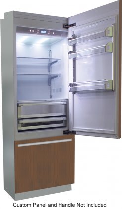 Fhiaba BI24B-RO 24 Brilliance Series Built In Bottom Freezer Refrigerator (Custom Panel Ready, Right Hinge)