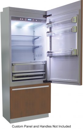 Fhiaba BI30B-RO 30" Brilliance Series Built In Bottom Freezer Refrigerator (Custom Panel Ready)