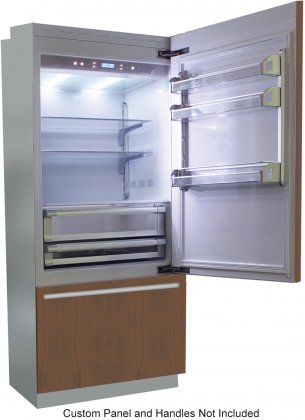 Fhiaba BI36BI-RO 36 Brilliance Series Built In Bottom Freezer Refrigerator (Custom Panel Ready)