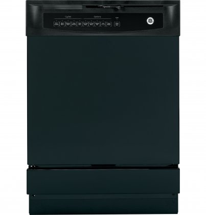 GE 24" Black Built-In Dishwasher