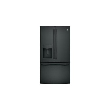 GE GFE26GGKBB French-Door Bottom Freezer Refrigerator (Black)