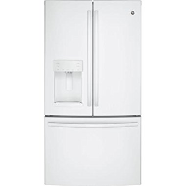 GE GFE28GGKWW 36" Freestanding French-door Refrigerator with 27.8 Cu. Ft. Capacity, in White