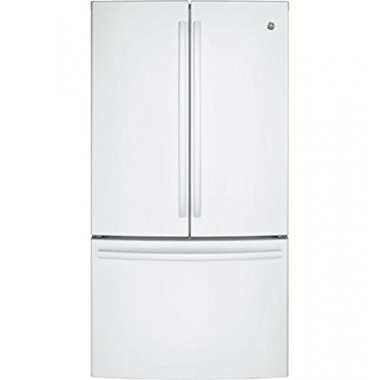 GE GNE29GGKWW 36" French Door Refrigerator with 28.5 cu. ft. Total Capacity, in White