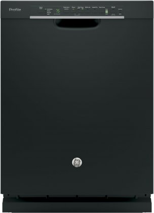 GE Profile 24 Black Built-In Dishwasher