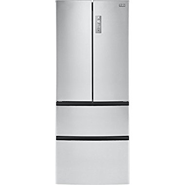 Haier HRF15N3AGS 14.97 cu. ft. 4 Door French Door Freezer/Refrigerator, Stainless Steel