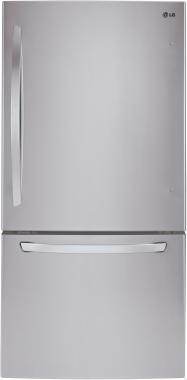 LG LDCS22220S 30" Bottom Freezer Refrigerator with 22.1 cu. ft. Capacity
