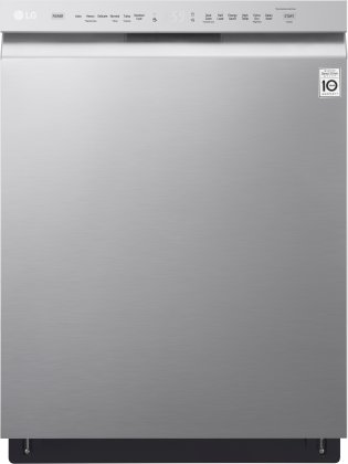LG LDF5545ST Front Control Dishwasher With Quadwash and Easyrack Plus