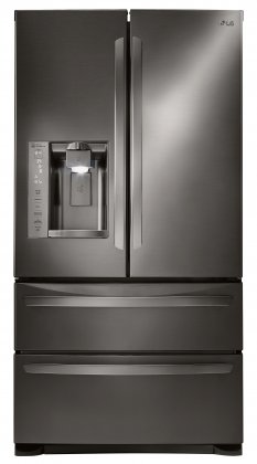 LG LMXS27626D 36 French Door 27 cu.ft. Refrigerator with Double Freezer Drawers
