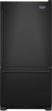 Maytag MBF2258FEB 33" Bottom Mount Freezer Refrigerator with 22.07 cu. ft. Total Capacity