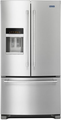 Maytag MFI2570FEZ 36 Energy Star Rated Freestanding French Door 24.7 cu. ft. Refrigerator